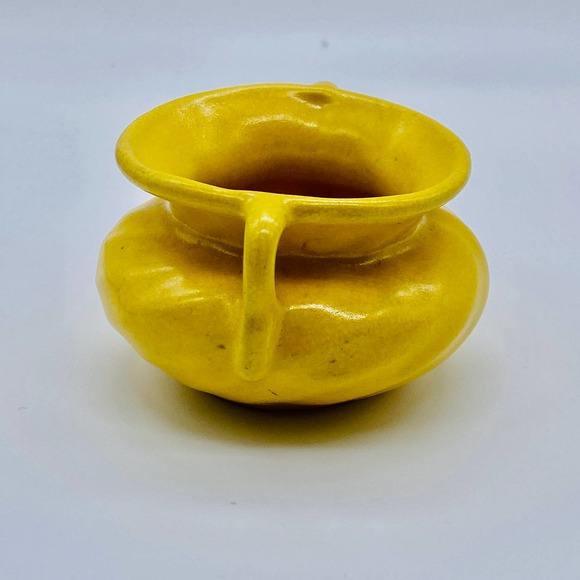 Vintage Demitasse Yellow Stangl Pottery Open Sugar See Description - Picture 5 of 10